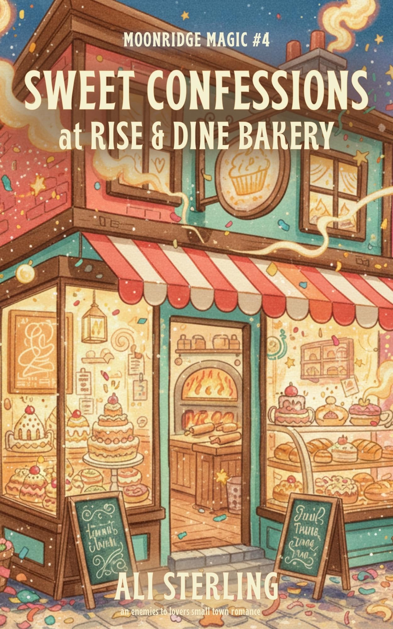 Sweet Confessions at Rise & Dine Bakery book cover